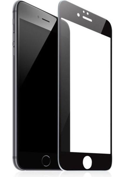 Gener Iphone 6-6s 3D Temperli Full Cam Ekran Koruyucu-Siyah