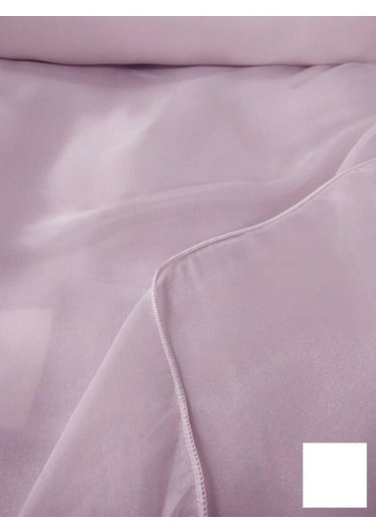 Dökümlü Düz Tül Perde - Açık Pembe - Pileli Dikim 1x2,5 Pile - PN466 indirimleri