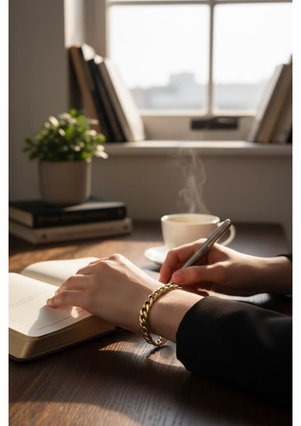 925 Ayar Gümüş Gurmet Gold Bileklik Kadın fiyatları