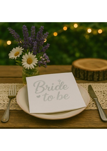 Bride To Be Gümüş Yaldız Baskılı Kağıt Parti Peçetesi – 16’lı Set, Bekarlığa Veda Partisi, Bridal Shower, Nişan & Düğün Öncesi Masa Dekorasyonu Için Şık Tek Kullanımlık Kağıt Peçete fiyatları