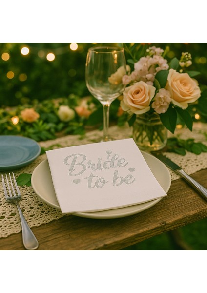 Bride To Be Gümüş Yaldız Baskılı Kağıt Parti Peçetesi – 16’lı Set, Bekarlığa Veda Partisi, Bridal Shower, Nişan & Düğün Öncesi Masa Dekorasyonu Için Şık Tek Kullanımlık Kağıt Peçete fırsatları