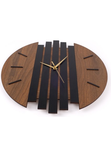 Modern Tasarım Çıta Model Ahşap Duvar Saati indirimleri