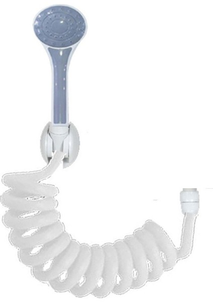 Spiral Duş Hortumu ve Seti Beyaz 1.5 Metre modelleri