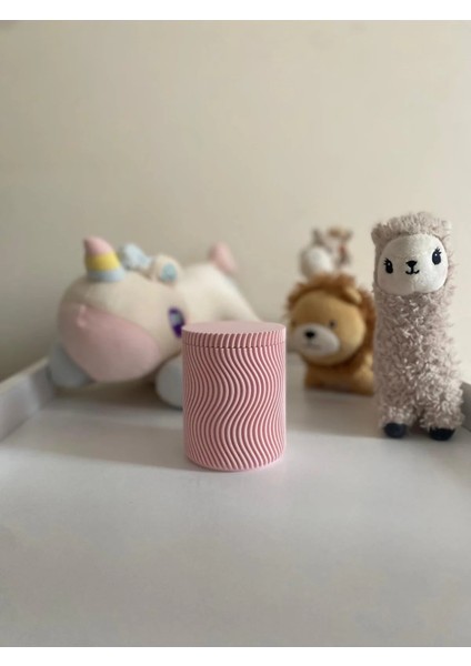Dekoratif Masa & Gece Lambası – Taşınabilir, USB Kablolu-Pembe fırsatları