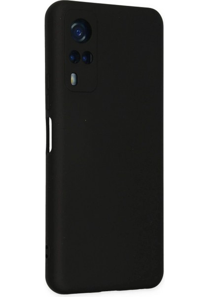 Vivo Y53S Kılıf Nano Içi Kadife Silikon - Siyah fiyatları
