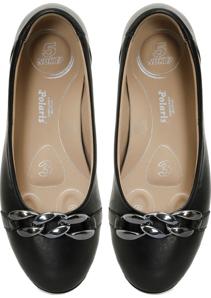 105434.CZ5FX Siyah Kadın Düz Ayakkabı