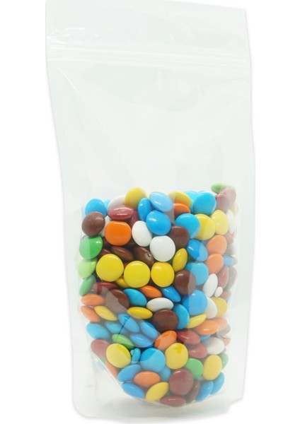 13*22.5*7 Şeffaf Kilitli Doypack 50 Adet