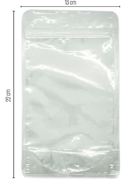 13*22.5*7 Şeffaf Kilitli Doypack 50 Adet fırsatları