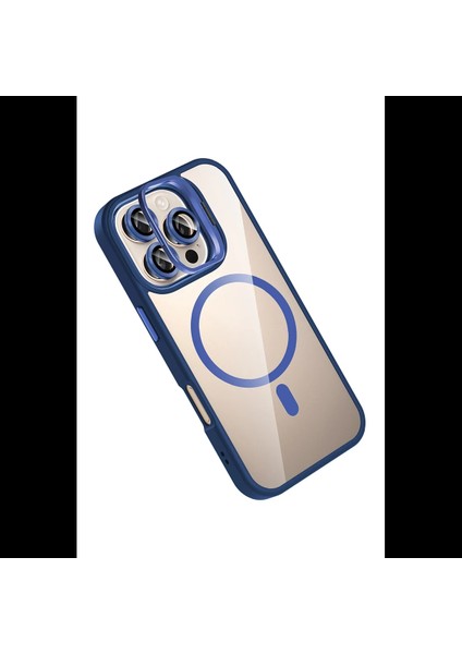 Apple iPhone 16 Pro Remim Lensli Magsafe Standlı Kapak modelleri