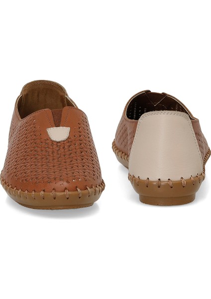 166102.Z5FX Taba Kadın Düz Ayakkabı