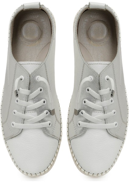 105475.Z5FX Gümüş Kadın Comfort Ayakkabı