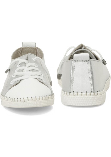 105475.Z5FX Gümüş Kadın Comfort Ayakkabı