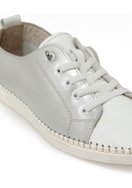 105475.Z5FX Gümüş Kadın Comfort Ayakkabı