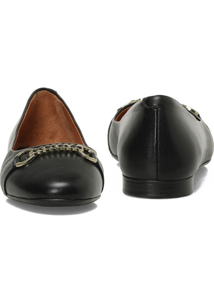 INCI BAMBERG 5FX Siyah Kadın Babet