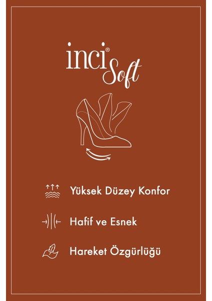 INCI BAMBERG 5FX Siyah Kadın Babet