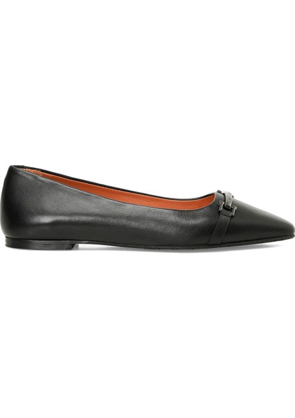 INCI ELVA 5FX Siyah Kadın Babet