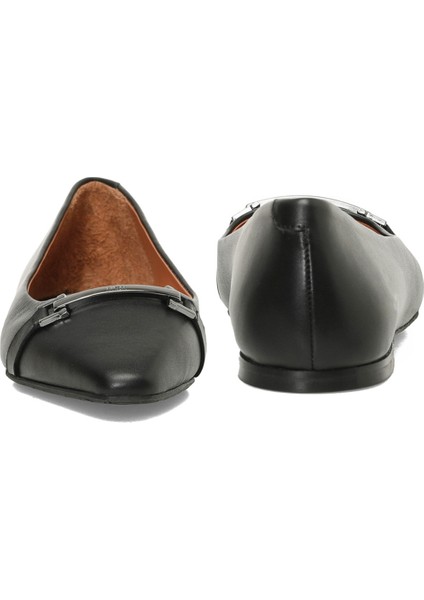 INCI ELVA 5FX Siyah Kadın Babet