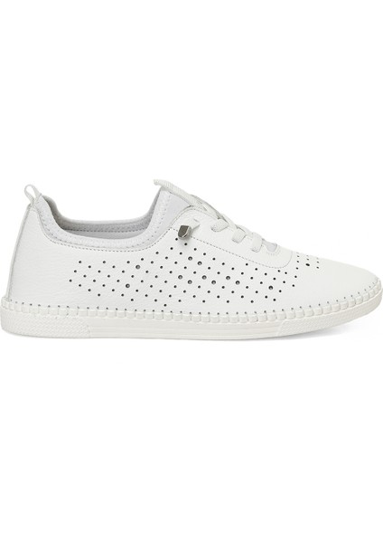 166105.Z5FX Beyaz Kadın Comfort Ayakkabı