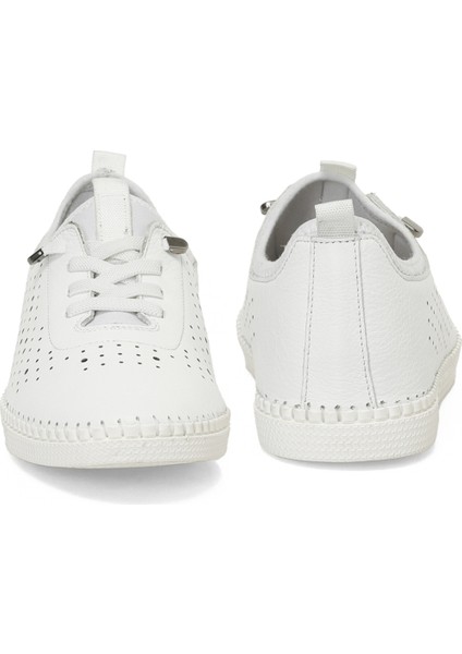 166105.Z5FX Beyaz Kadın Comfort Ayakkabı