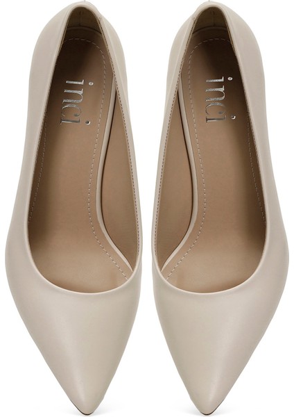 Inci Incı Nadıa 5fx Bej Kadın Topuklu Ayakkabı