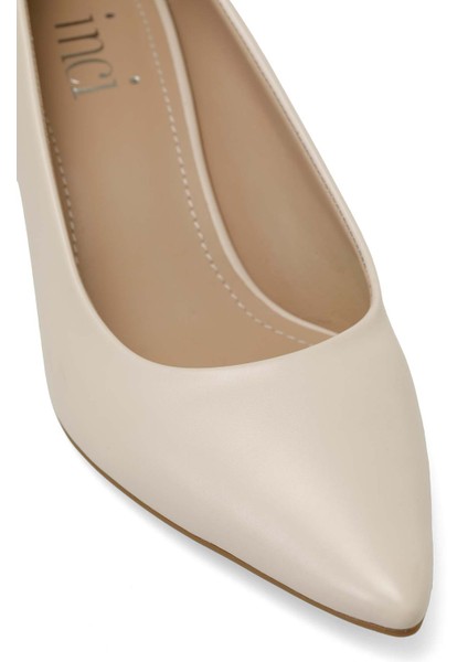 Inci Incı Nadıa 5fx Bej Kadın Topuklu Ayakkabı