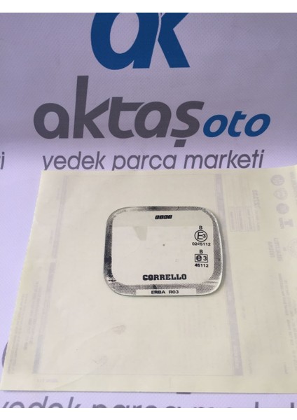 Sis Far Camı Sol Tempra