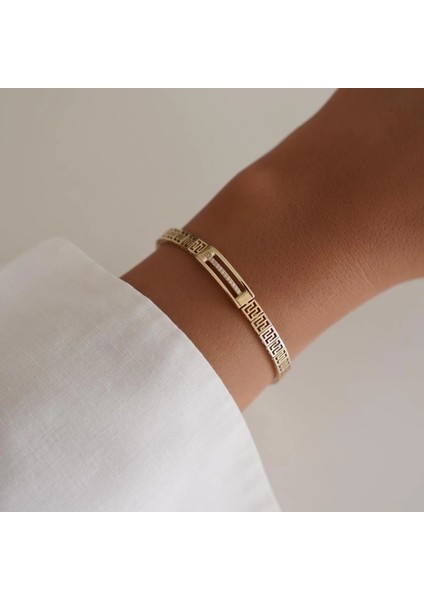 Grek Kemer Altın Bileklik