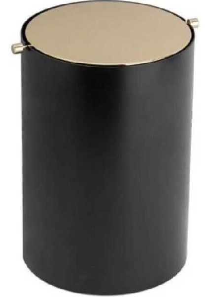 Çöp Kovası Siyah/gold 3 Lt (BA4013 032 Al6-Gl)