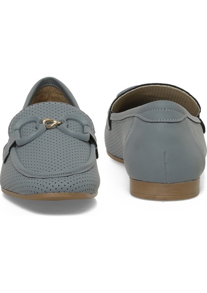325010T.Z 5fx Mavi Kadın Loafer