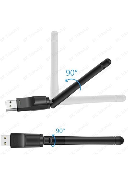 Yüksek Hızlı Antenli 300 Mbps Ip Uydu Alıcı Uyumlu USB Wifi Adaptör modelleri