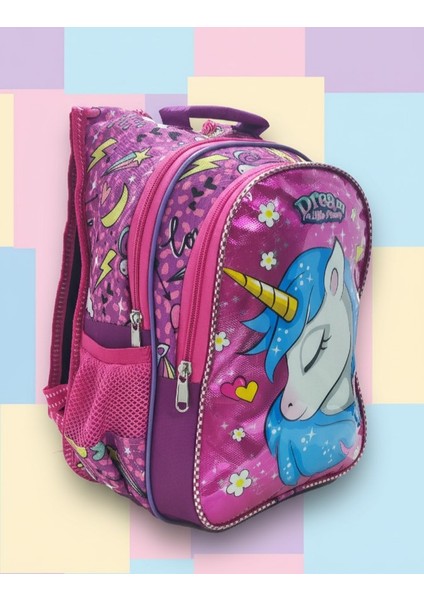 Newbag Kız Unicorn Okul ve Folyolu Beslenme Çantası (Yeni Sezon) modelleri