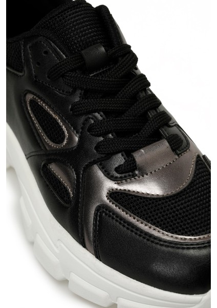 25S-045 5fx Siyah Kadın Sneaker