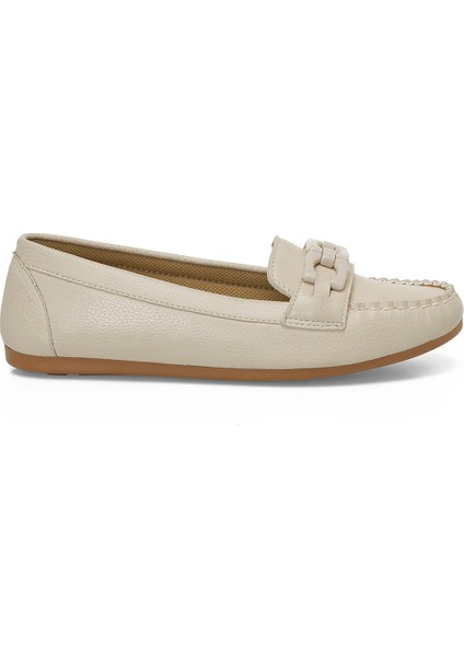 25S-116 5fx Bej Kadın Loafer