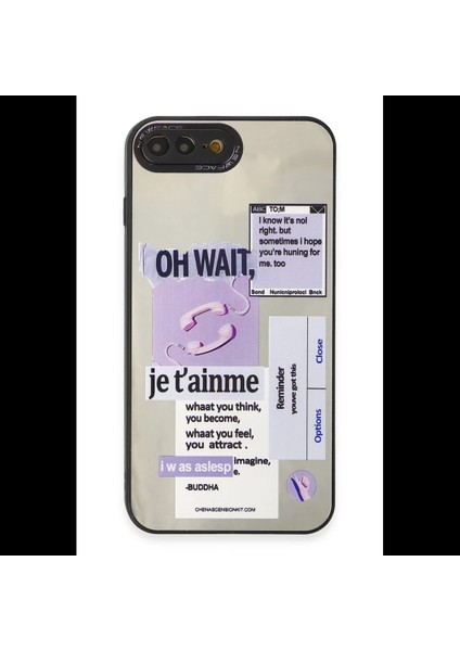 iPhone 7 Plus Kılıf Mirror Desenli Kapak fiyatları