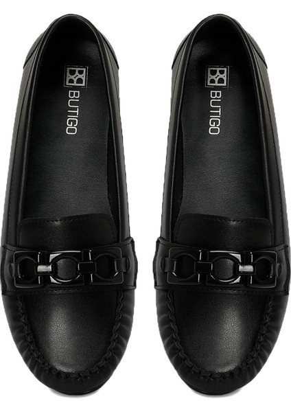 25S-116 5fx Siyah Kadın Loafer