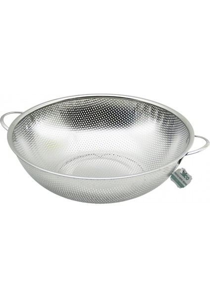 31CM Metal Kulplu Çelik Sepet Süzgeç Ince Tel Ayaklı (4887)