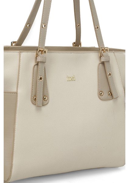 INCI REGINA 5FX Taş Rengi Kadın Omuz Çantası