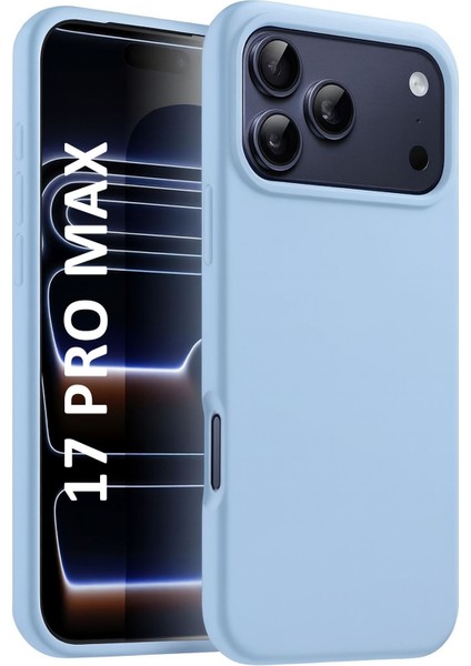 iPhone 17 Pro Max Kılıf Lansman Premium Silinebilir Silikon