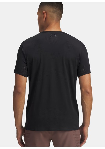 6001829-001-UA Halo Vent Ss Siyah Bisiklet Yaka Normal Düz Erkek T-Shirt fiyatları