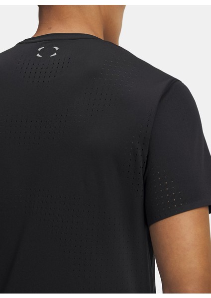 6001829-001-UA Halo Vent Ss Siyah Bisiklet Yaka Normal Düz Erkek T-Shirt modelleri