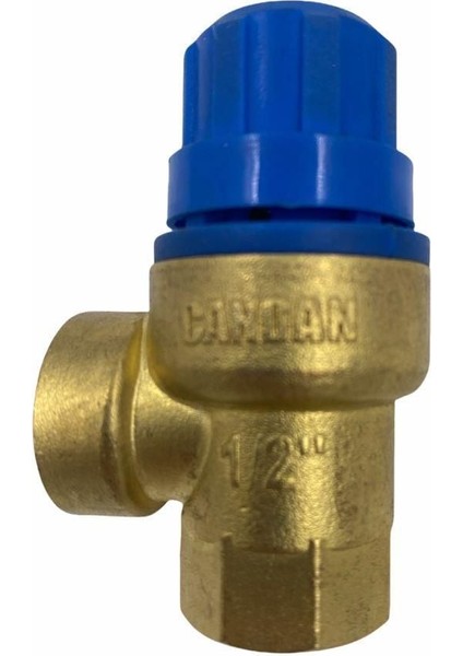Candan 1/2 Mebranlı Dişi Emniyet Ventili 6 Bar