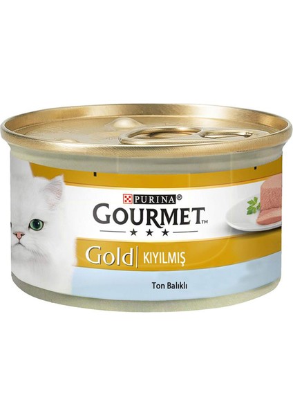 Kıyılmış Ton Balıklı Yetişkin Kedi Konservesi 85GR