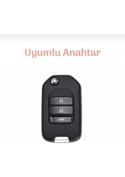 Honda Fc5 Civic H-Rv C-Rv Sustalı Nano Anahtar Koruma Kılıfı Siyah Gold Altın Renk fiyatları