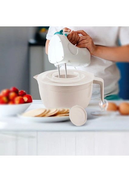 Kapaklı Mikser Kase – 3 Litre Çırpma ve Karıştırma Kabı indirimleri