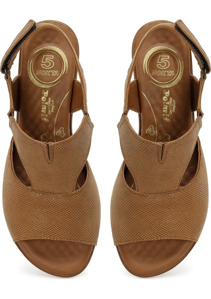 105498.Z5FX Taba Kadın Comfort Sandalet