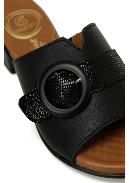 105499.Z5FX Siyah Kadın Terlik