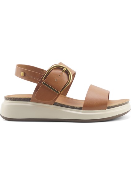 325600.Z 5fx Taba Kadın Kalın Taban Sandalet