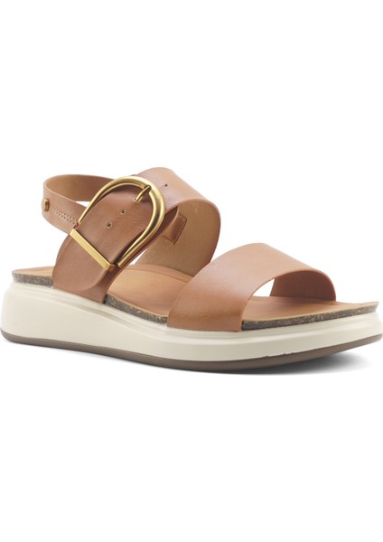 325600.Z 5fx Taba Kadın Kalın Taban Sandalet