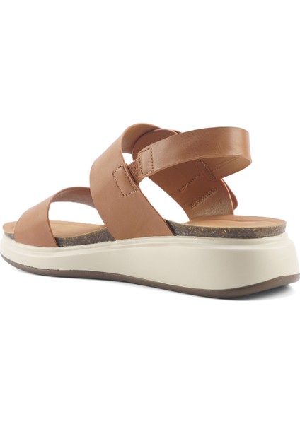 325600.Z 5fx Taba Kadın Kalın Taban Sandalet
