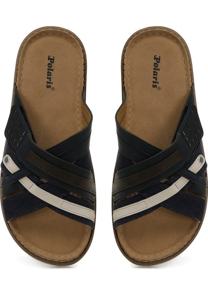 408018.M5FX Lacivert Erkek Terlik